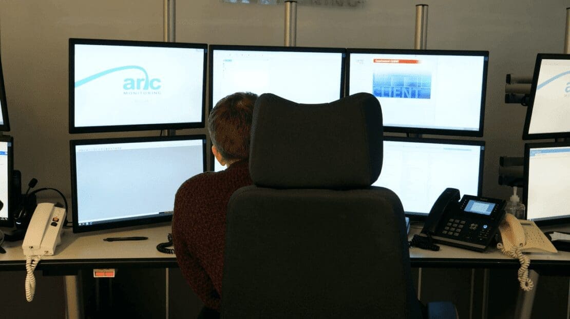 CCTV Monitoring Station