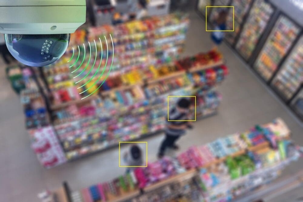 Camera Retail Warning A Guide to CCTV in Shops & Retail Security Cameras